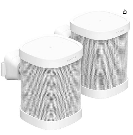 Soporte de Pared Blanco para Sonos One, One SL y Play:1