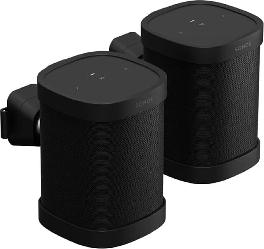 Soporte de Pared Negro para Sonos One, One SL y Play:1