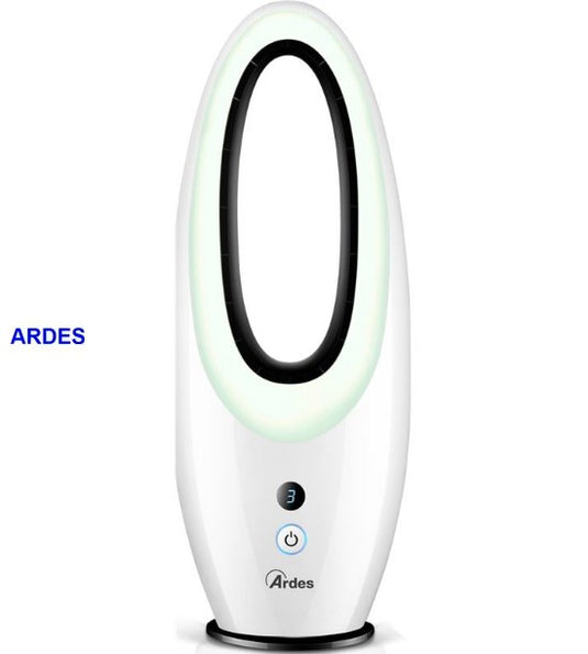 Ventilador Sin Aspas Ardes AR5BL2 XL 65W con Luz de Noche LED y Mando a Distancia