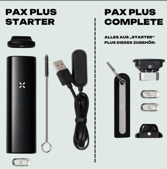 PAX Plus Vaporizer – Vaporizador portátil dual para hierbas y concentrados