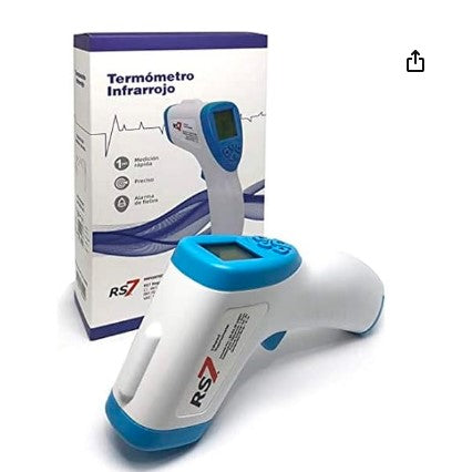 RS7 Termómetro Digital Infrarrojos sin Contacto