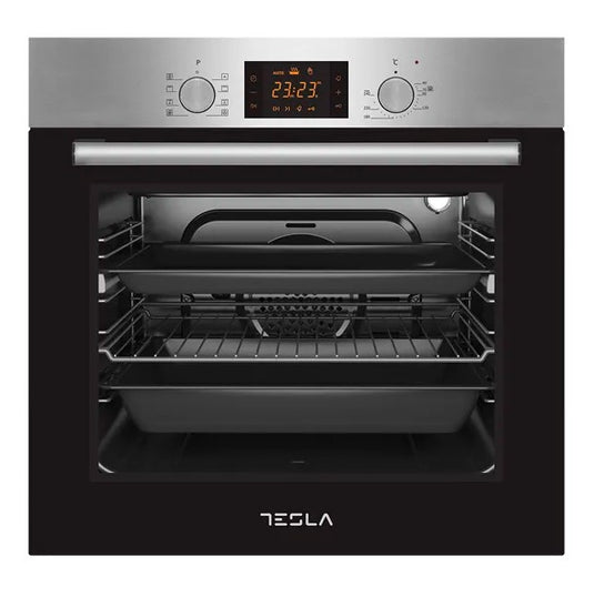 Horno Empotrable Tesla BO900SX 80 L – Multifuncional 8 Programas, Clase A, Inoxidable