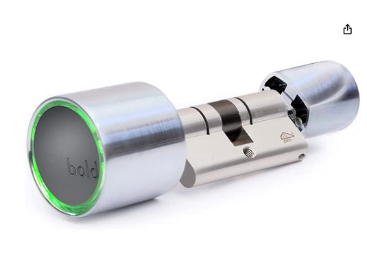 Bold Smart Lock Cilindro SX-43: Cerradura Electrónica Inteligente para Puertas Europeas