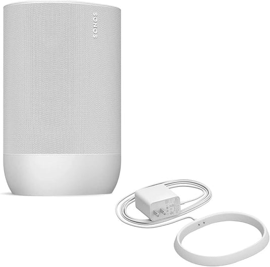 Base de Carga Original Sonos Move - Carga Rápida USB Tipo C, Blanco
