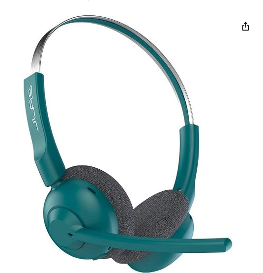 Auriculares Inalámbricos JLab GO Work Pop con Micrófono – 50h de Batería, Bluetooth Multipunto