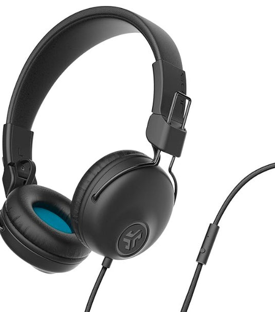 JLab Auriculares con Cable Audio Studio | Sonido C3 Claro y Cómodo Diseño On-Ear