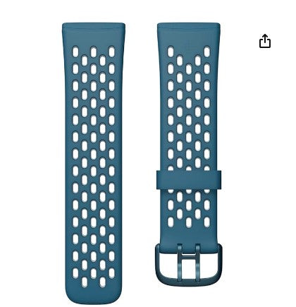 Correa Oficial Fitbit Versa 3 / Sense – Deportiva Unisex de Silicona