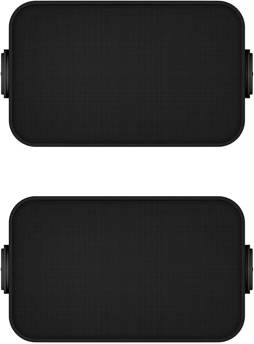 Rejilla de Altavoz Exterior Sonos Soporte Sonance - Pack 2 Piezas, Negro