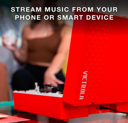 RE-SPIN Tocadiscos de Vinilo Eco, Diseño Granito