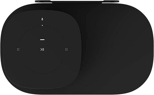 Estante Negro de Pared para Altavoces Sonos One y Play:1