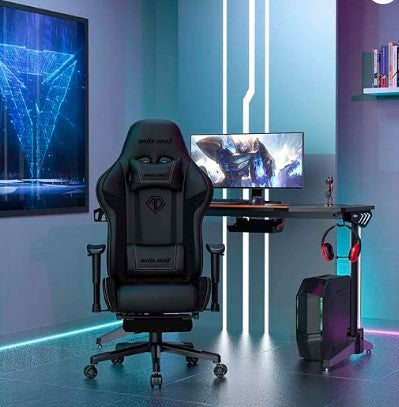 Anda Seat Jungle 2 Pro Silla Gaming Ergonómica - Negra | Ajustable y Resistente