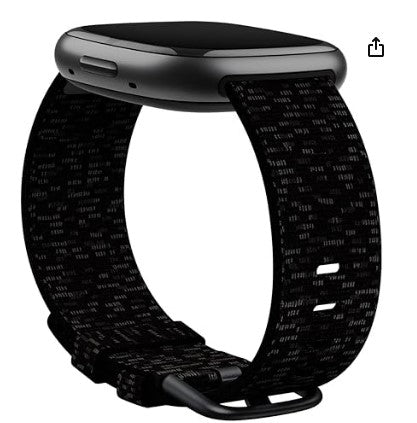 Fitbit Versa 3 / Sense – Banda Tejida Oficial con Materiales Reciclados