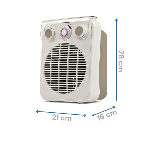 Termoventilador Portátil con Temporizador 24h