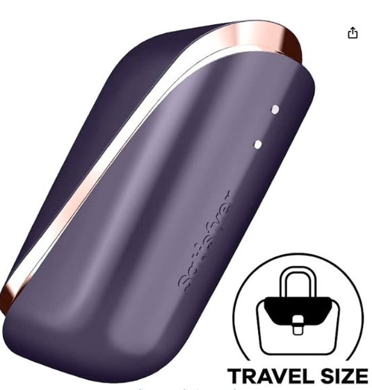 Satisfyer Traveler – Vibrador Silencioso y Recargable