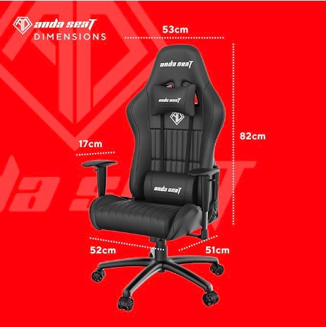 Anda Seat Jungle Pro – Silla Gaming Ergonómica de Tamaño Medio