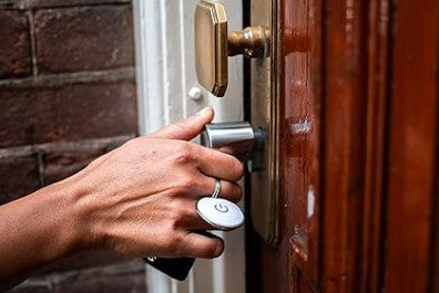 Bold SX-33 Smart Lock – Cilindro Electrónico Negro, Control de Acceso Sin Llave