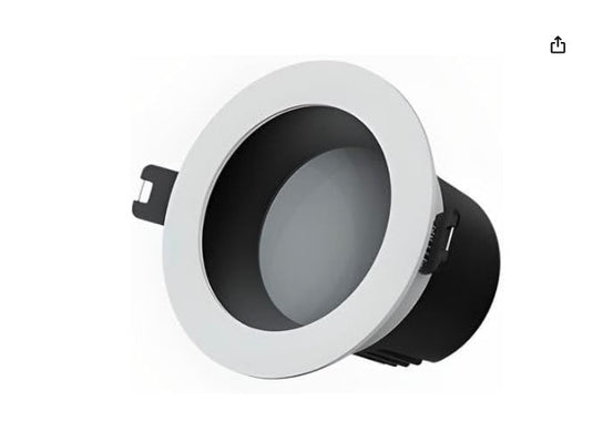Yeelight Downlight M2 Pro – Foco Empotrable LED Negro, 8W, Base E27