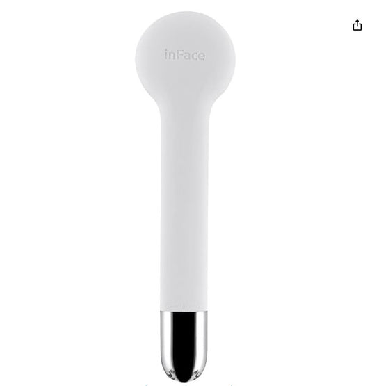 inFace SPA Massager CB-11D-GY – Masajeador Facial Rejuvenecedor de Silicona (Gris)