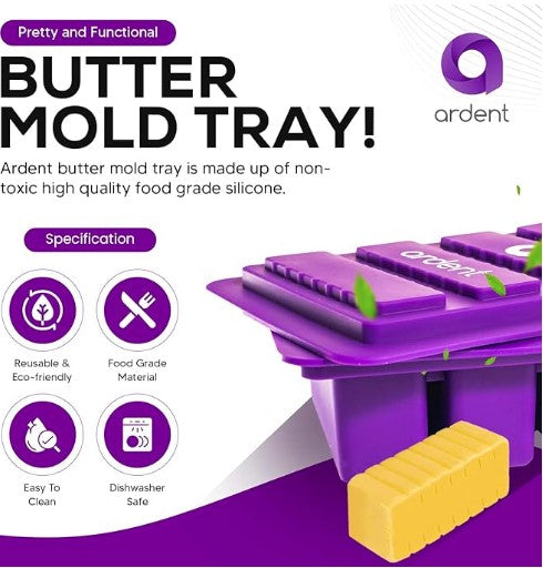 Ardent Molde de Silicona para Infusión – Bandeja Multiusos con Tapa