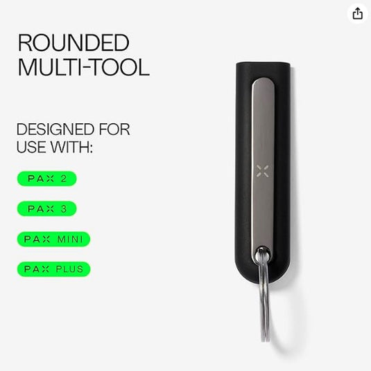 PAX Multiherramienta Redondeada – Grindar, Liar y Limpiar Vaporizador