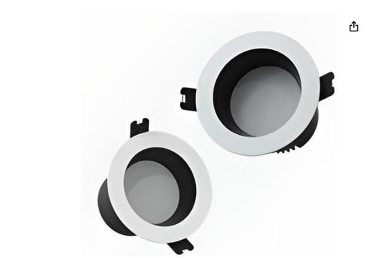 Yeelight Downlight M2 Pro – Foco Empotrable LED Negro, 8W, Base E27