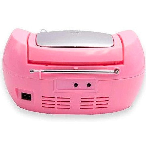 Lauson CP448 Boombox Portátil Rosa | Estéreo con Auriculares