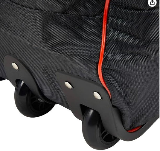 Bolsa de Transporte WHINCK con Ruedines – Maleta Práctica con 2 Compartimentos, Color Negro