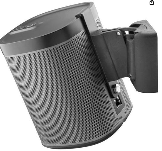 Cavus CMP1B – Soporte de Pared para Sonos Play:1, Color Negro