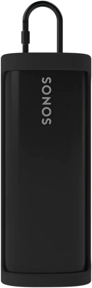 Flexson Funda de Viaje para Sonos Roam – Protección y Portabilidad en Negro