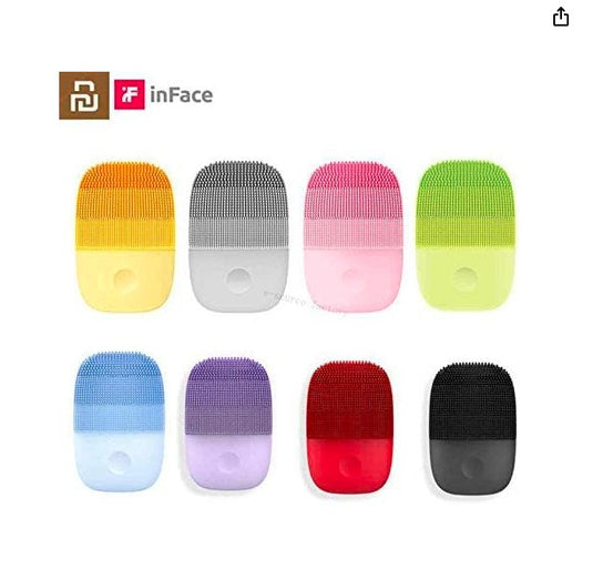 Xiaomi InFace Sonic – Cepillo de Limpieza Facial de Silicona, Recargable