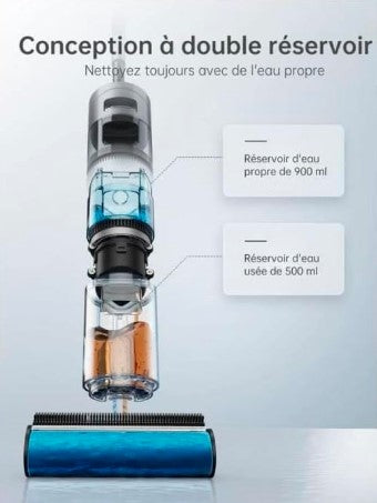 Dreame H11 Max – Aspiradora Escoba Inteligente 4 en 1 Inalámbrica para Seco y Húmedo