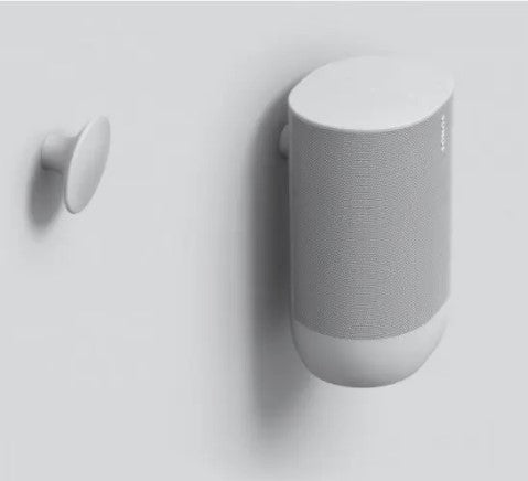 Gancho de Pared Sonos para Move - Montaje Seguro en Blanco
