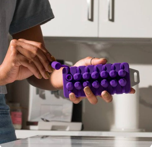 Molde de Supositorios Ardent de Silicona – 14 Cavidades, Grado Médico