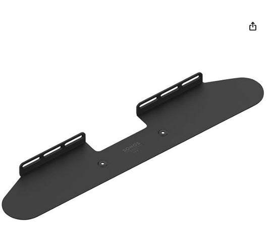 Soporte de Pared para Barra de Sonido Sonos – Original (Negro)