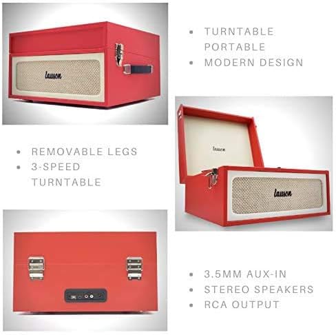 Tocadiscos Retro - Vintage Bluetooth | Función Encoding PC-Link