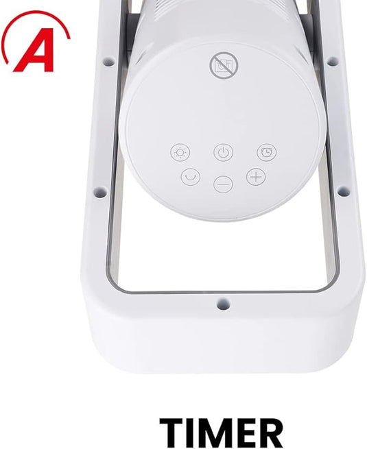 Termoventilador Cerámico de Torre con Oscilación Automática