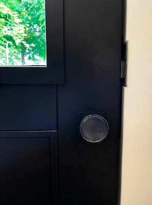 Bold SX-33 Smart Lock – Cilindro Electrónico Negro, Control de Acceso Sin Llave