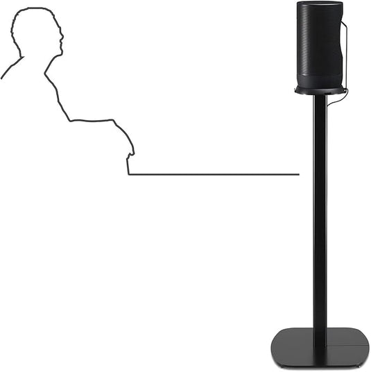 Flexson Soporte de Suelo para Sonos Move – Negro