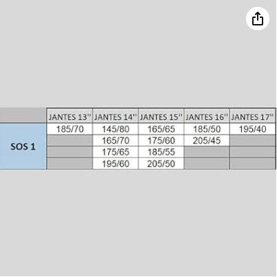 Michelin SOS1 EASYGRIP – Cadenas de Nieve Textiles