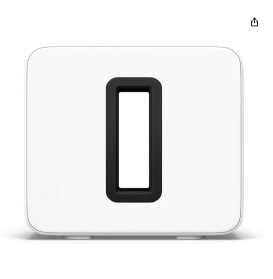 Sonos Sub (3.ª generación) - Subwoofer inalámbrico con graves profundos, Blanco