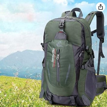 Yeelight Mochila de Senderismo 30L Ligera e Impermeable con Cubierta de Lluvia