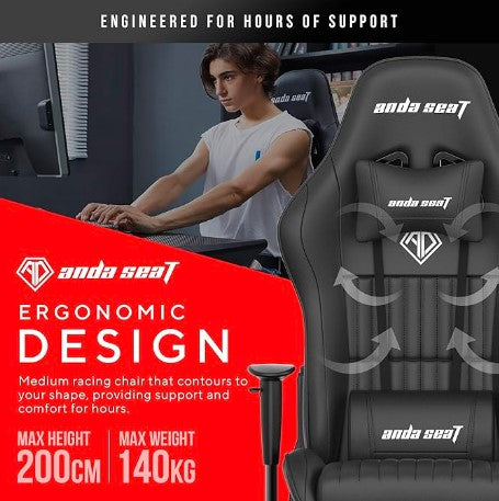 Anda Seat Jungle Pro – Silla Gaming Ergonómica de Tamaño Medio