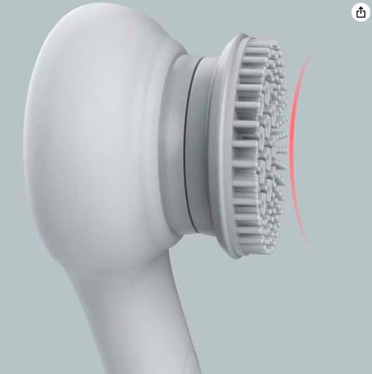 inFace SPA Massager CB-11D-GY – Masajeador Facial Rejuvenecedor de Silicona (Gris)