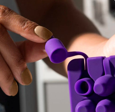 Molde de Supositorios Ardent de Silicona – 14 Cavidades, Grado Médico