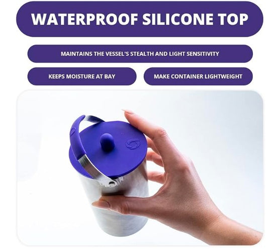 Ardent Nova Vessel – Recipiente Hermético Multiusos de Acero Inoxidable y Silicona