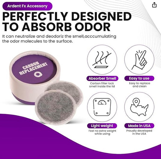 Ardent FX Filtro de Carbono y Panal – Repuesto para Control de Olores