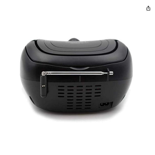 Lauson CP441 Reproductor de CD y MP3 con Radio FM PLL Estéreo, Pantalla LCD y Lector USB, Negro