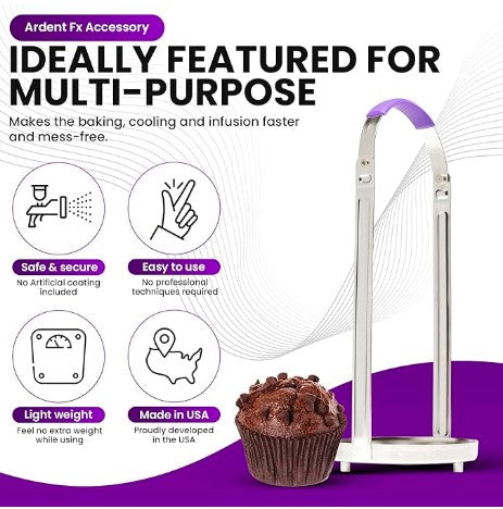 Ardent FX – Elevador Individual de Acero Inoxidable para Descarboxilación e Infusión