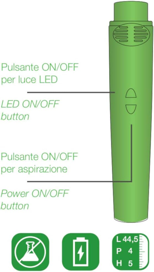 Aspirador De Insectos Eco-Friendly Con LED recarcable
