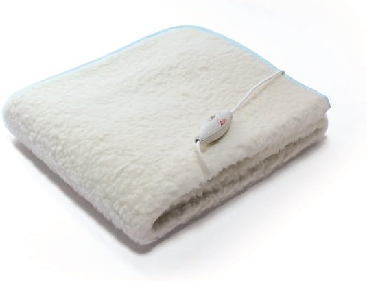 Manta Eléctetrica Individual 100% Lana 60W